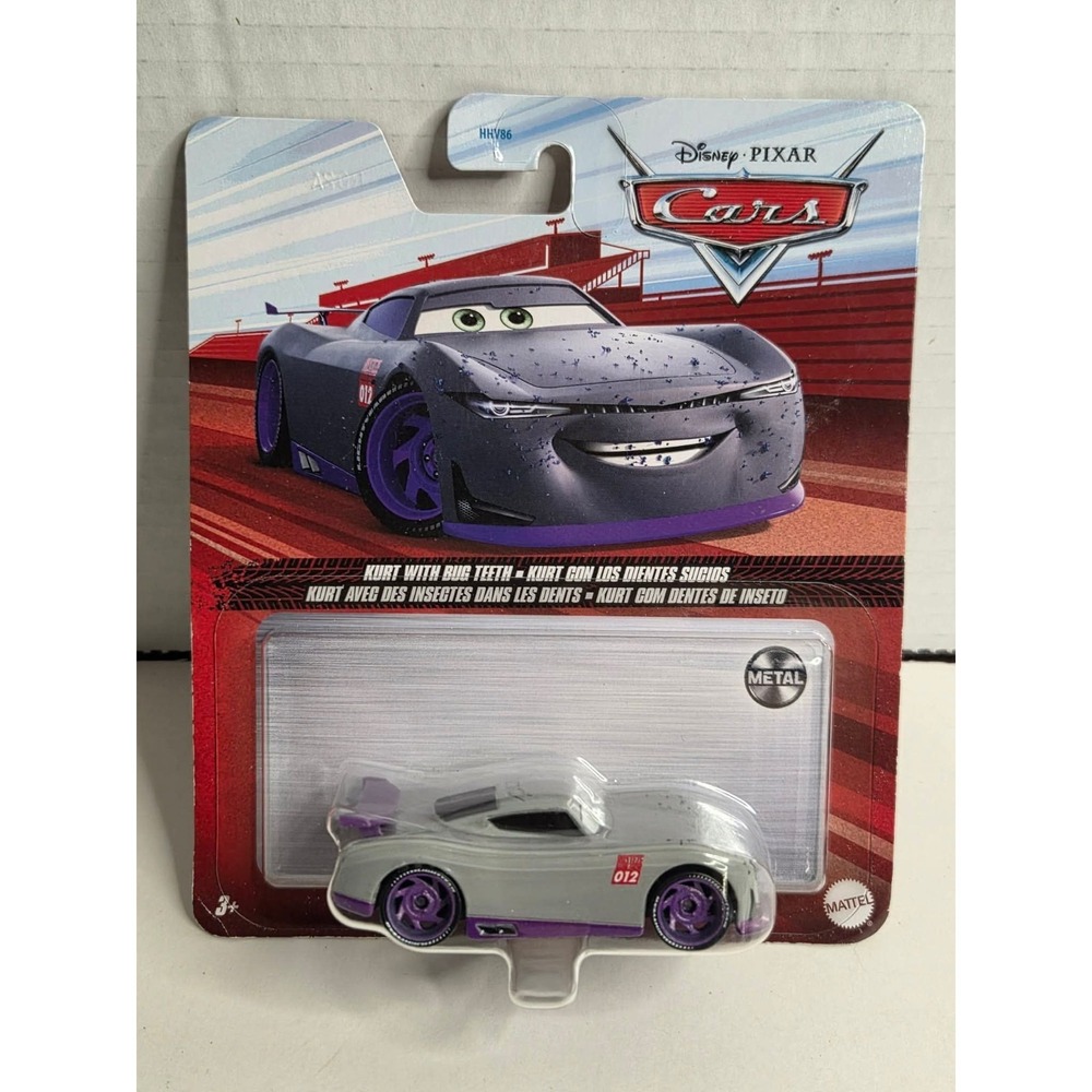 Disney Pixar The World of Cars Die-Cast Kurt with Bug Teeth #12 New